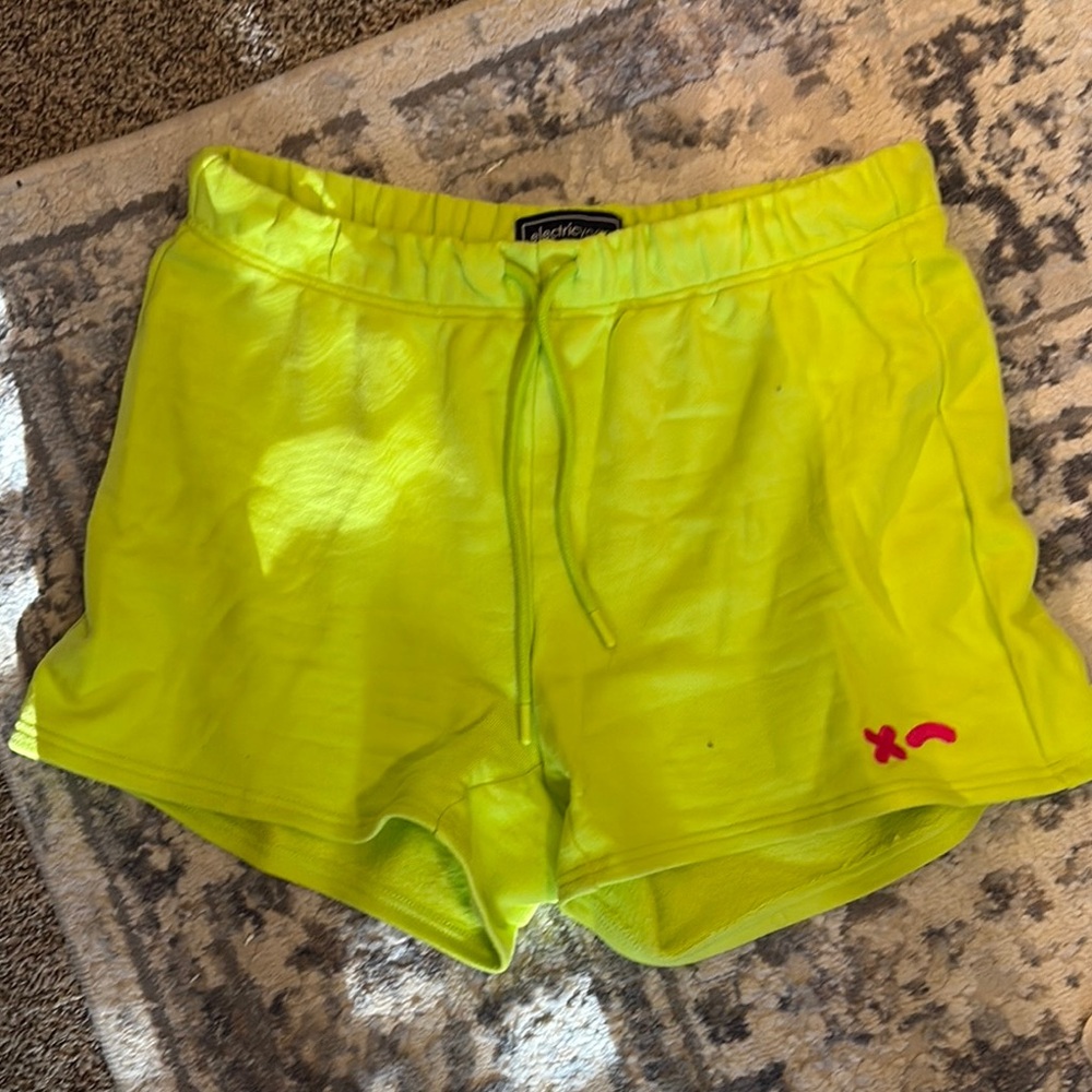 Bright Yellow Athletic Shorts - RUMBLE BOXING